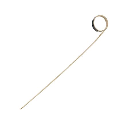 Packnwood 7.09 In. Joyo Rond Black Bamboo Skewer With Side Twist, 2000PK 209BBJOYO18